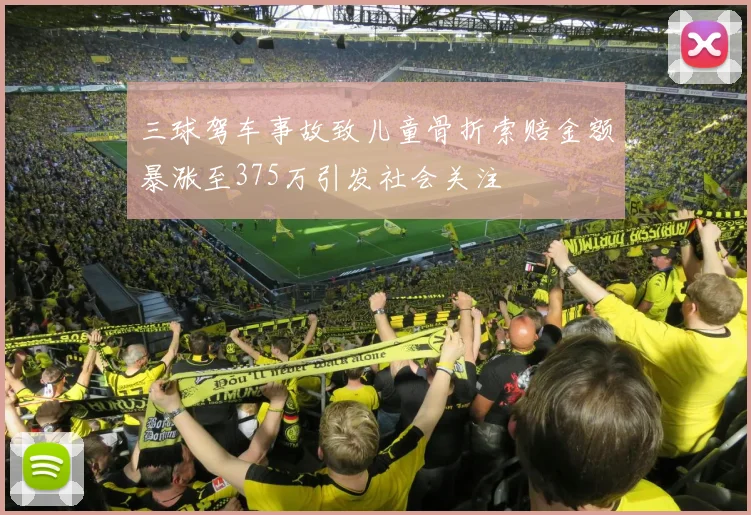 三球驾车事故致儿童骨折索赔金额暴涨至375万引发社会关注